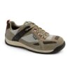 Basket de sécurité beige basse homme S1P respirante vue de profil