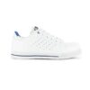 Basket de sécurité blanc bas homme S1P sport vue de profil