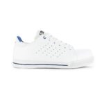 Basket de sécurité blanc bas homme S1P sport vue de profil