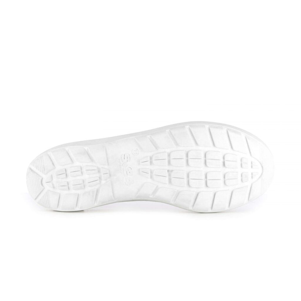 semelle blanche de chaussure