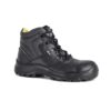 Chaussure de sécurité noire haute homme S3 resistante vue de profil