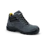 Chaussure de sécurité grise haute homme S1P respirante vue de profil