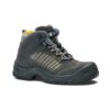 Chaussure de sécurité grise haute homme S1P respirante vue de profil