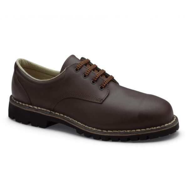 S.24 | LE MANS S3 992 S24carré | LE MANS S3 Chaussure de sécurité marron basse homme S3 grandes pointures 49/50 vue de profil