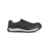 Mocassin de sécurité noir basse homme et femme S3 HRO SRC hygiène vue de profil