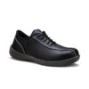 Chaussure de sécurité noire basse femme S3 hygiène vue de profil