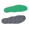Première de propreté amovible grise verte homme et femme Mousse latex