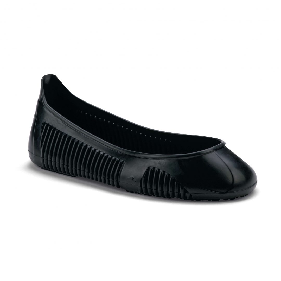 sur-chaussure antiglisse noire