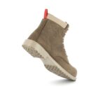 Chaussure de sécurité marron haute homme S3 classe vue 3/4 arrière
