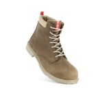 Chaussure de sécurité marron haute homme S3 classe vue 3/4 avant