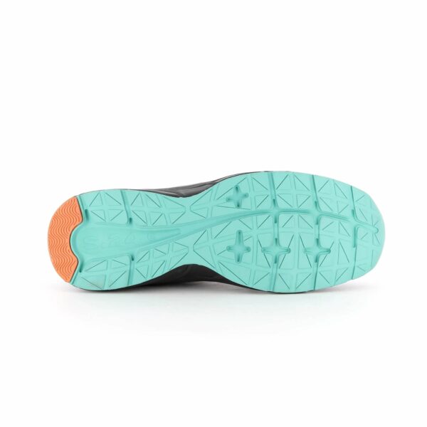 S.24 | SEMELLE ULTRALIGHT S24 scaled | LUNAR 400 S1P Semelle de chaussure de sécurité turquoise SRC antiglisse vue de dessous