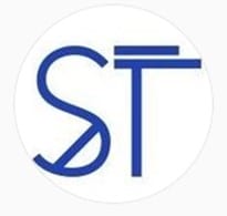 logo bleu ST