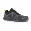 chaussure de sécurité noire et grise