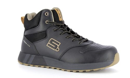 basket de sécurité montante noire et marron