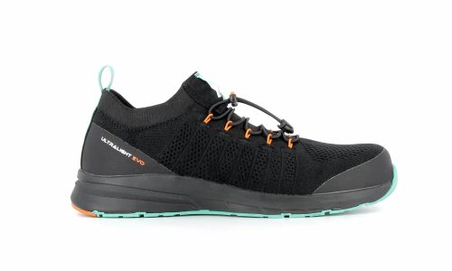 Basket de sécurité noire basse homme et femme S1P Légère vue de profil