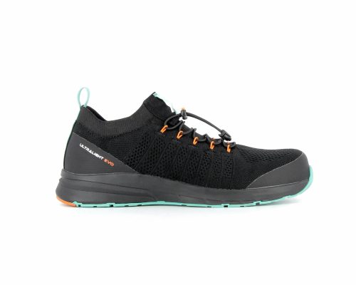 Basket de sécurité noire basse homme et femme S1P Légère vue de profil