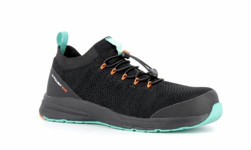 Basket de sécurité noire basse homme et femme S1P Légère vue de profil