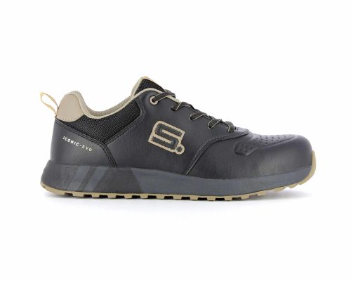 basket de sécurité noire et marron vue de profil