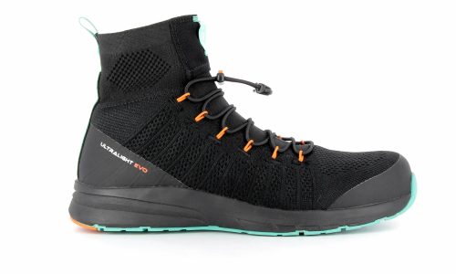 Basket de sécurité noire haute homme et femme S1P Légère vue de profil