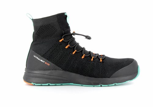 STRATOS 500 S1P-6142-S24 Basket de sécurité noire haute homme et femme S1P Légère vue de profil