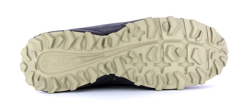 semelle marron de chaussure vue de dessous