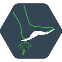 schéma dessin d'un pied sur une semelle